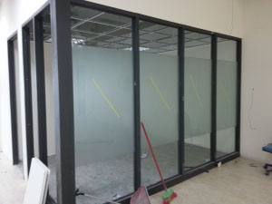 玻璃貼紙-辦公商業磨砂系列