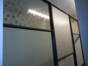 玻璃貼紙-居家玫瑰金+白膜系列